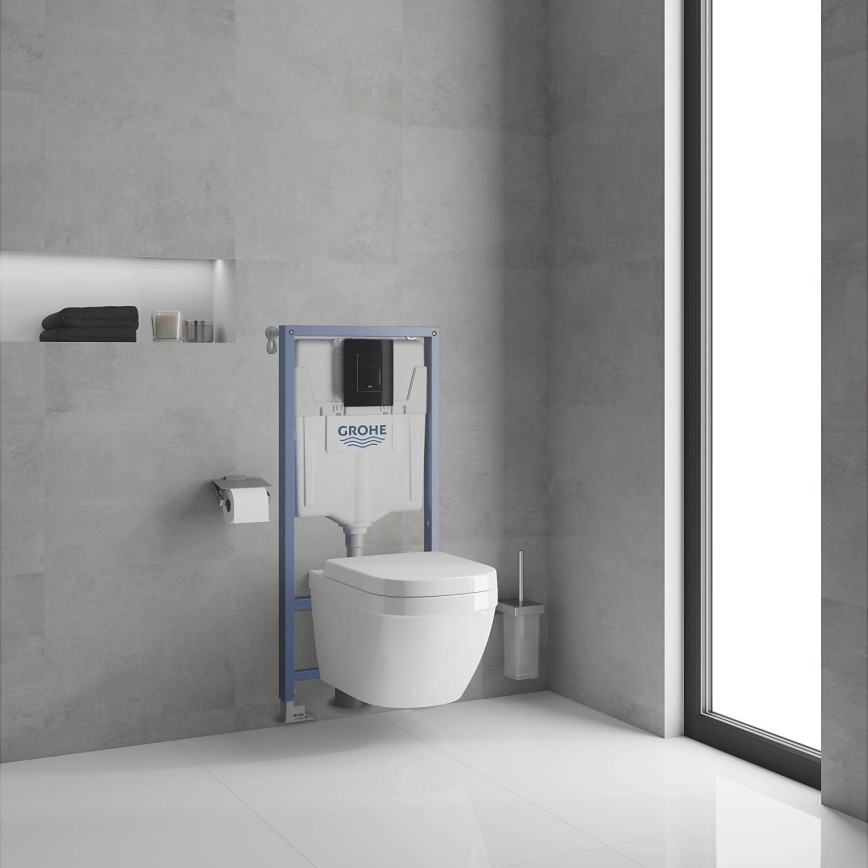 GROHE 39941000 - SOLIDO WC-komplekt 1,13 m, läikiv kroom