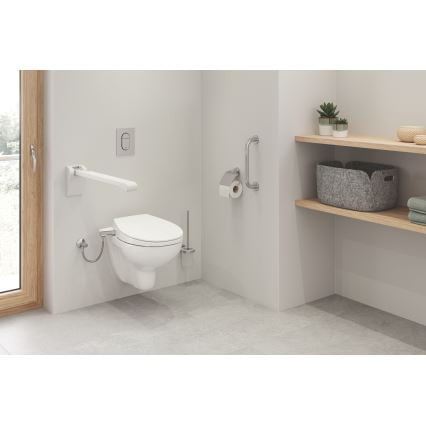 GROHE 40374001 - ESSENTIALS WC-puhastuskomplekt, 12,1 x 39,8 cm, kroomitud