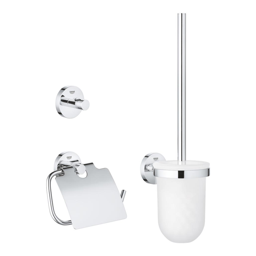 GROHE 40407001 - ESSENTIALS tarvikute komplekt, läikiv kroom