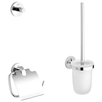 GROHE 40407001 - ESSENTIALS tarvikute komplekt, läikiv kroom