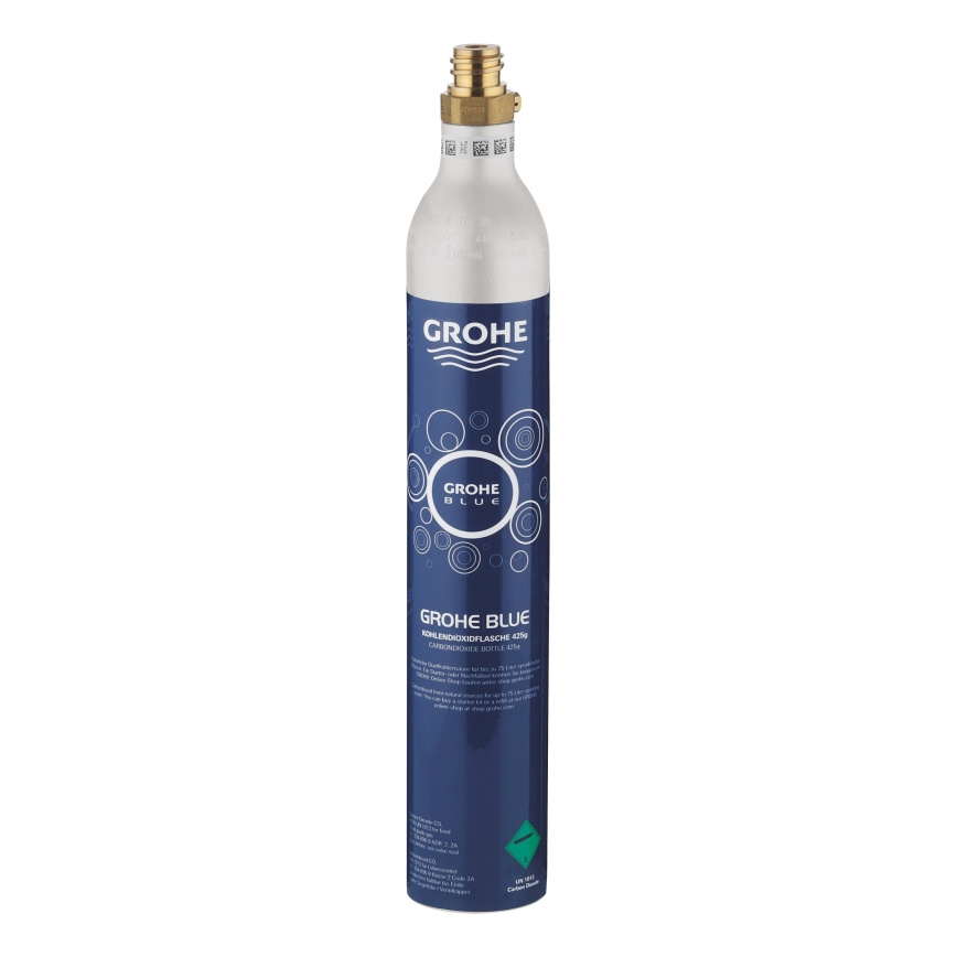GROHE 40422000 - GROHE BLUE CO2-silinder 425 g (4 tk), roostevabast terasest