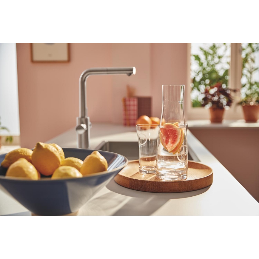 GROHE 40437000 - 6-osaline klaasikomplekt BLUE 250 ml, kristall/selge