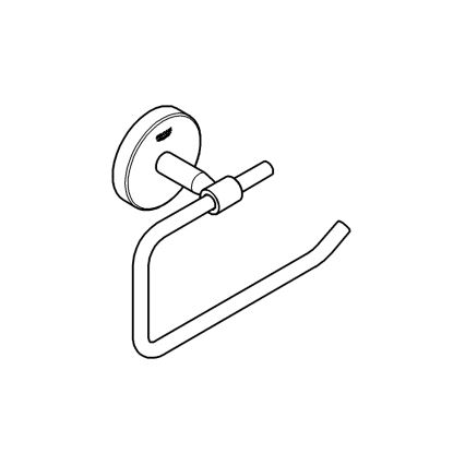 GROHE 40457001 - Tualettpaberihoidja BAUCOSMOPOLITAN läikiv kroom