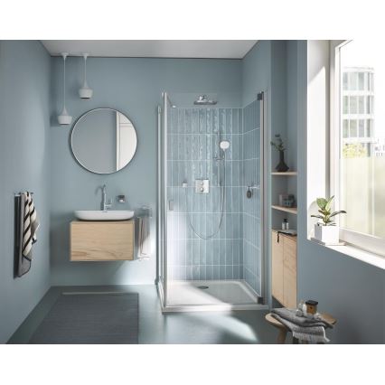 GROHE 40510001 - ESSENTIALS CUBE rätikuhoidja 188 mm läikiv kroom