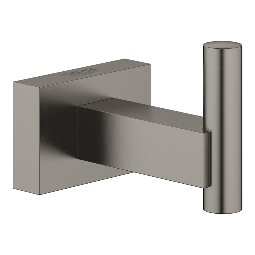 GROHE 40511AL1 - Vannimantli konks ESSENTIALS CUBE grafiit