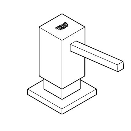 GROHE 40535AL0 - COSMOPOLITAN seebidosaator 500 ml grafiit