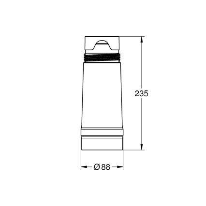 GROHE 40575002 - ULTRASAFE filter, valge
