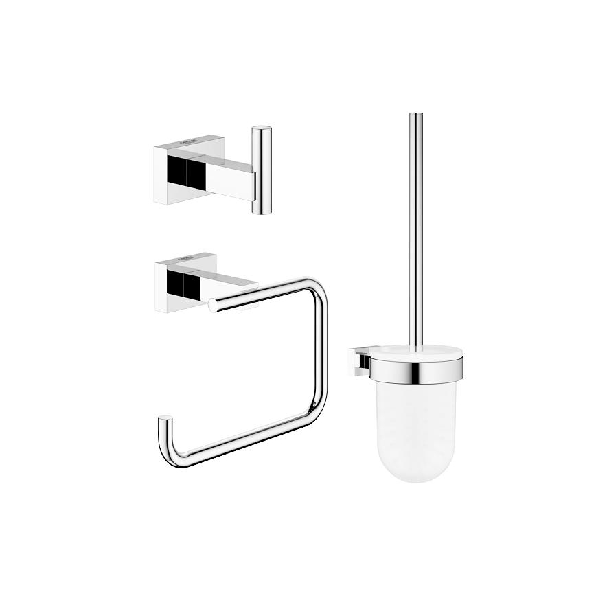 GROHE 40757001 - ESSENTIALS CUBE tarvikukomplekt, poleeritud kroom