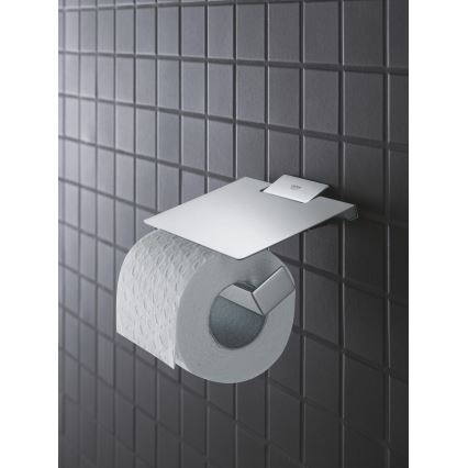 GROHE 40781000 - Tualettpaberi hoidja SELECTION CUBE läikiv kroom