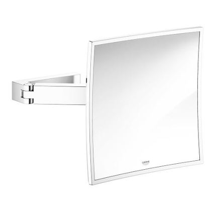 GROHE 40808000 - Meigipeegel SELECTION CUBE 22,3 × 22,3 cm läikiv kroom