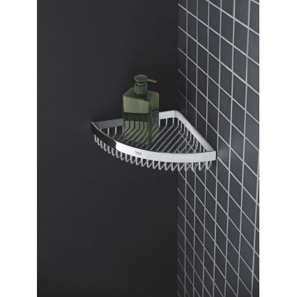 GROHE 40809000 - Traadist seebialus SELECTION CUBE 20 × 20 cm läikiv kroom