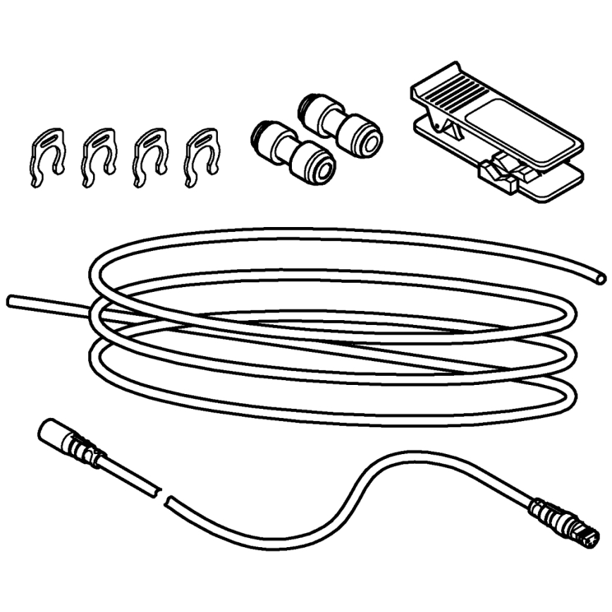 GROHE 40843000 - BLUE pikenduskomplekt läikiv kroomviimistlus