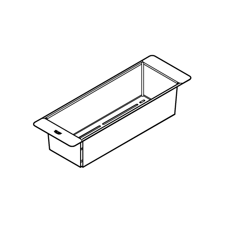 GROHE 40852SD0 - Mitmeotstarbeline kurn 450 × 150 × 100 mm roostevaba teras