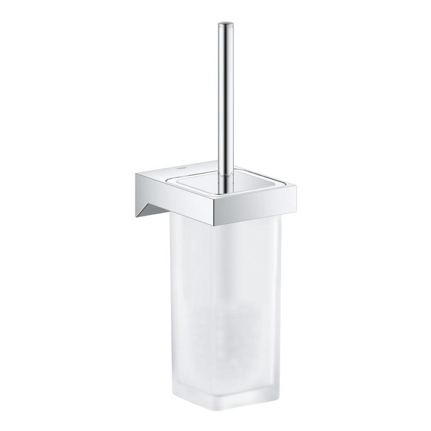 GROHE 40857000 - WC-puhastuskomplekt SELECTION CUBE läikiv kroom