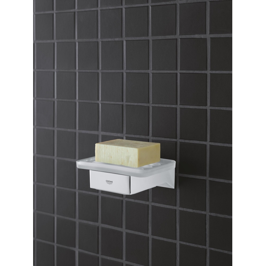 GROHE 40865000 - SELECTION CUBE hoidja, läikiv kroom