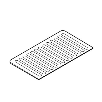 GROHE 40872K00 - Tilkumisalus 450 x 250 mm keraamika/must