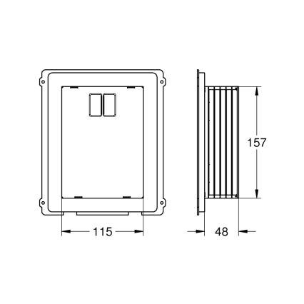 GROHE 40949000 - Juurdepääsukaev RAPID