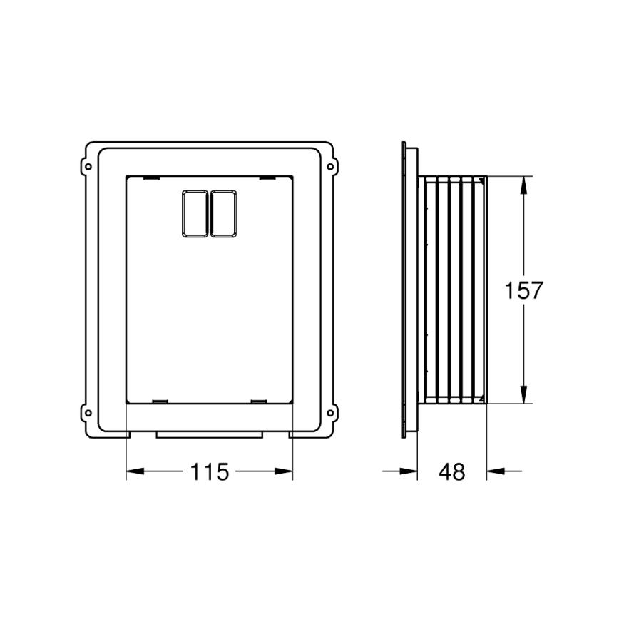 GROHE 40949000 - Juurdepääsukaev RAPID
