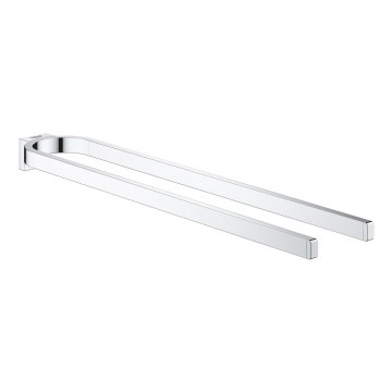 GROHE 41059000 - Topelt rätikuhoidja SELECTION 411 mm läikiv kroom