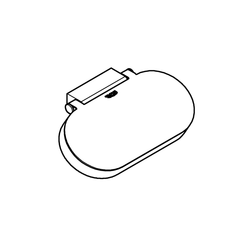 GROHE 41069000 - tualettpaberihoidja SELECTION läikiv kroom