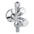 GROHE 41073000 - Kombineeritud nurkventiil WAS 12” × 38” poleeritud kroom