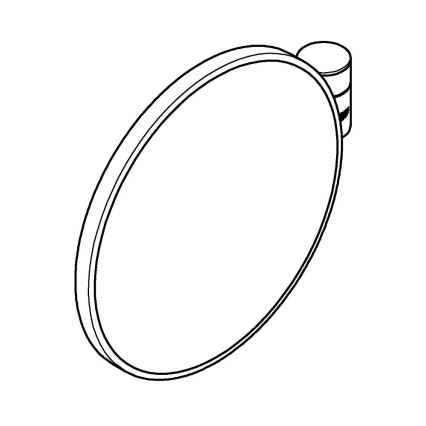 GROHE 41077000 - Meigipeegel SELECTION 20 × 20 cm läikiv kroom