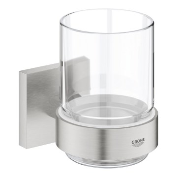 GROHE 41097DC0 - START CUBE klaas koos hoidikuga, roostevabast terasest