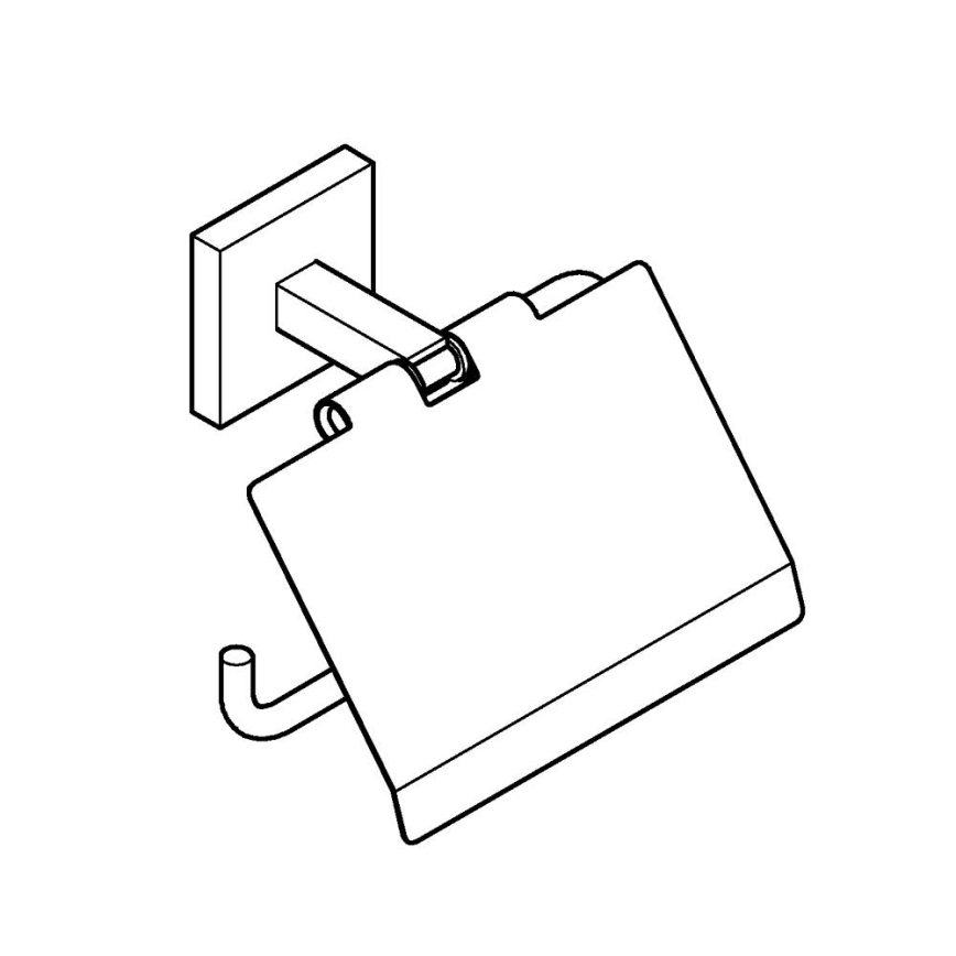 GROHE 41102000 - Tualettpaberihoidja START CUBE, läikiv kroom