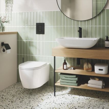 GROHE 411022430 - START CUBE tualettpaberihoidja must