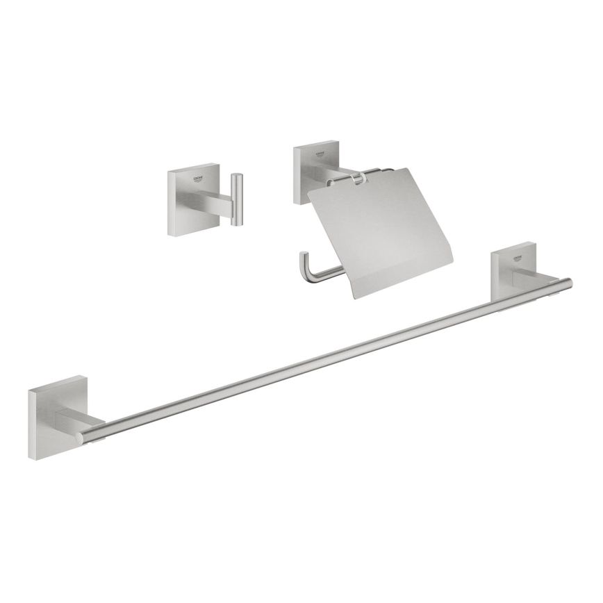 GROHE 41124DC0 - START CUBE tarvikukomplekt 558 mm, roostevaba teras