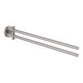 GROHE 41183DC0 - QUICKFIX START 439 mm rätikuhoidja, roostevabast terasest