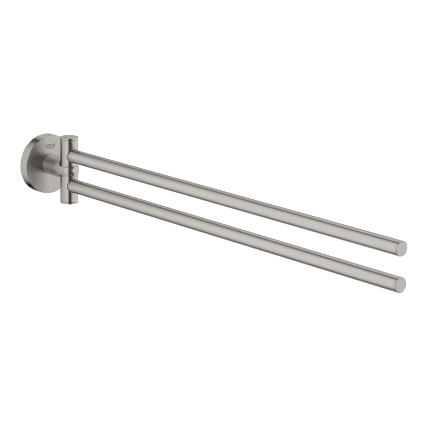 GROHE 41183DC0 - QUICKFIX START 439 mm rätikuhoidja, roostevabast terasest