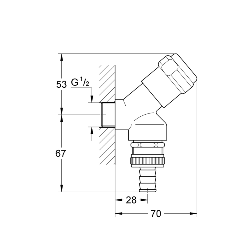 GROHE 41190000 - DN 15 kombineeritud armatuurikomplekt, läikiv kroom