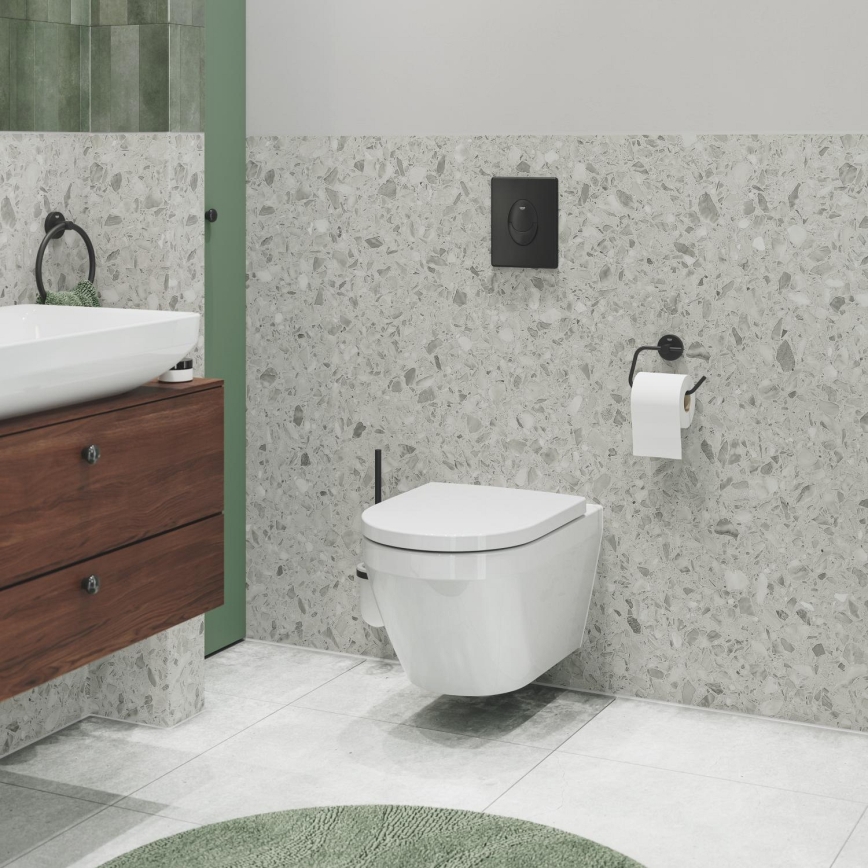 GROHE 412002430 - Tualettpaberi hoidja START 119 × 44 mm must