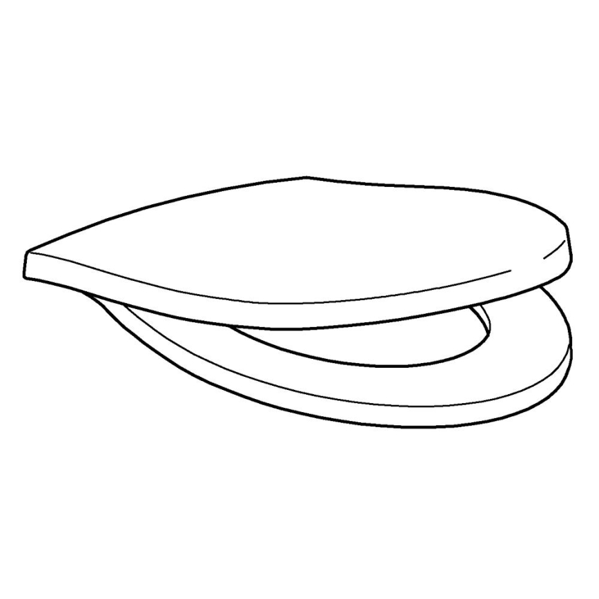 GROHE 42466000 - RAPID SL WC-istme kaas, durovalge