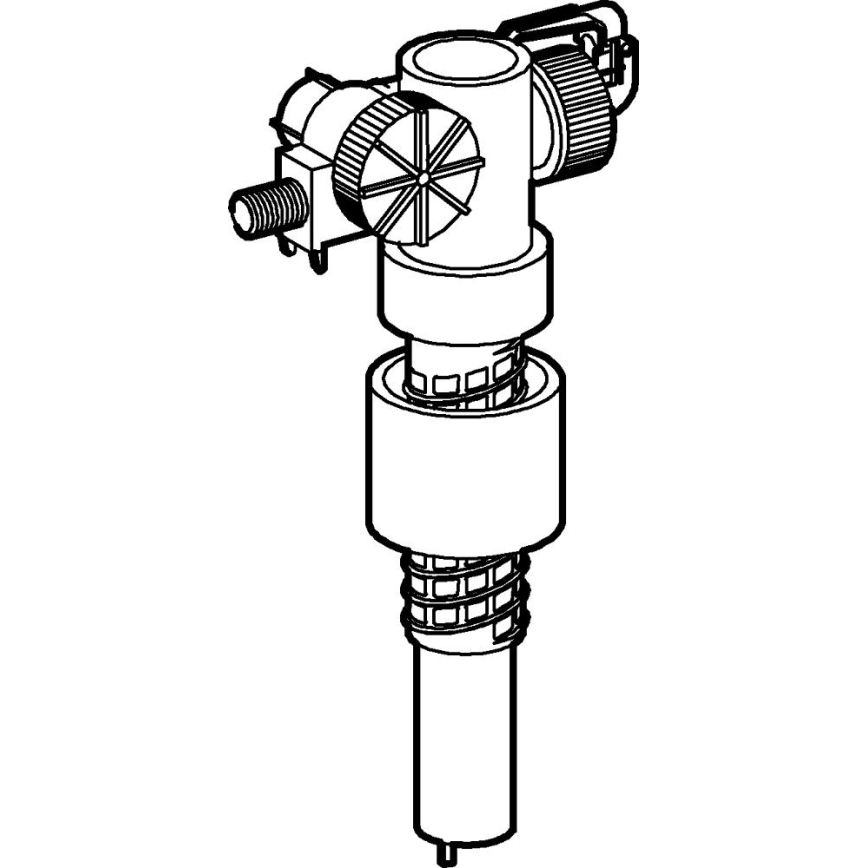 GROHE 43537000 - Täiteventiil valge