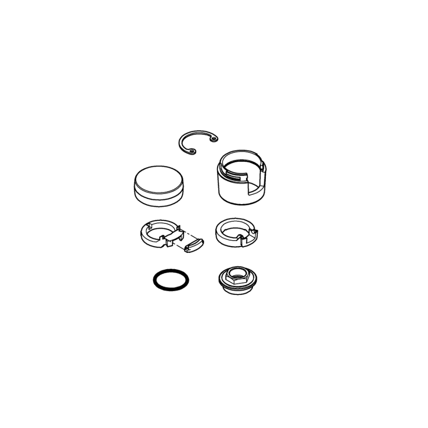 GROHE 46023000 - EUROMIX segistihoob, läikiv kroom