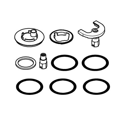 GROHE 46249000 - kontramutter läikiv kroom