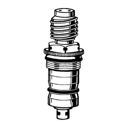 GROHE 47450000 - Termostaatkassett 12” StarLight läikiv kroom