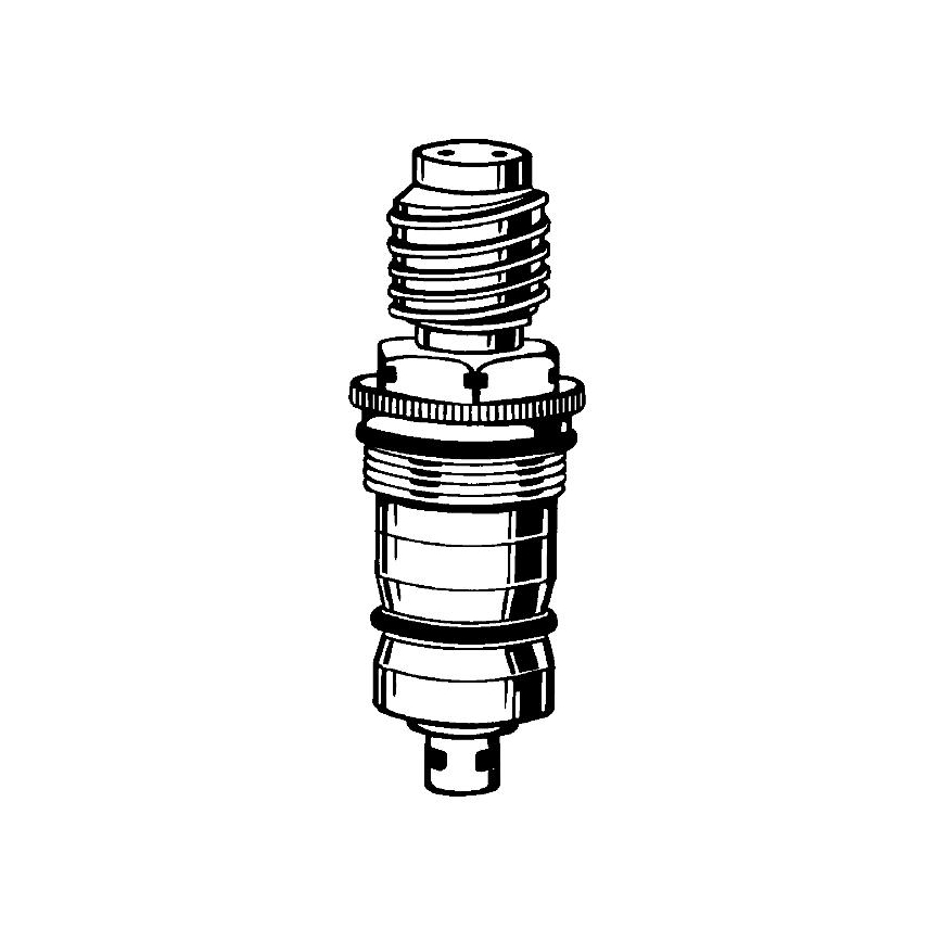 GROHE 47450000 - Termostaatkassett 12” StarLight läikiv kroom