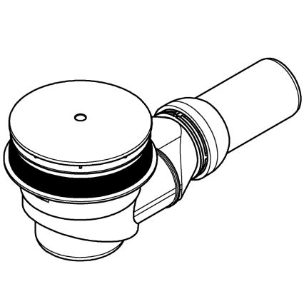 GROHE 49534000 - Äravoolukomplekt universaalsetele dušialustele O 112 mm kroom