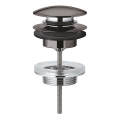 GROHE 65807A00 - Valamu äravoolukomplekt sulguriga, ülevooluga, grafiit