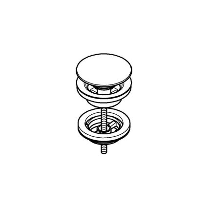 GROHE 65807GN0 - kuldne valamu äravoolukomplekt