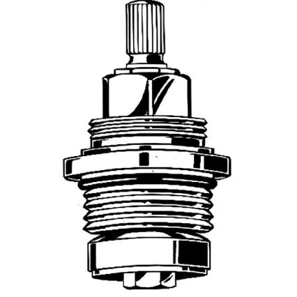 GROHE 7025000 - Võll peidetud ventiilidele 34” messingist