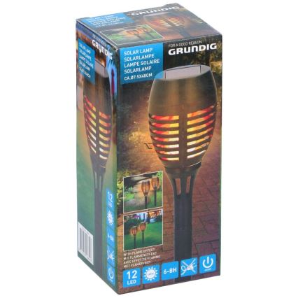 Grundig 16640 - LED päikeseenergia lamp LED/1,2V 600 mAh IP44