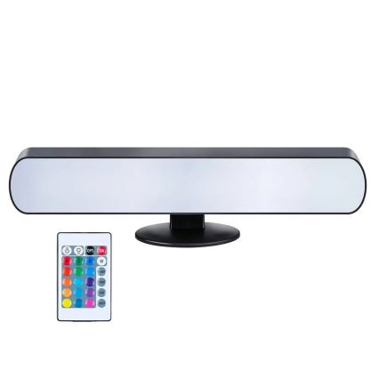 Grundig - hämardatav RGBW-LED laualamp LED/0,7W/5V must + kaugjuhtimispult