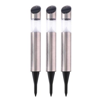 Grundig - KOMPLEKT 3x LED päikesevalguslamp LED/1,2V 600 mAh