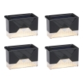 Grundig - Komplekt 4x LED päikese seinavalgustit LED/1,2V 600 mAh IP44