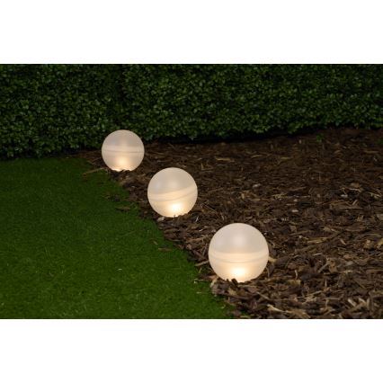 Grundig - KOMPLEKT 5x LED RGBW  Päikesepaneeliga valgusti LED/3,2V IP44
