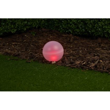 Grundig - KOMPLEKT 5x LED RGBW  Päikesepaneeliga valgusti LED/3,2V IP44